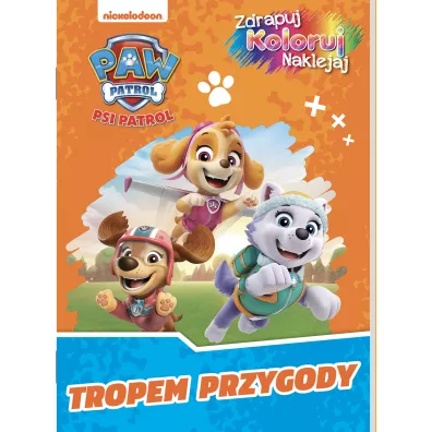 Psi Patrol. Zdrapuj, koloruj, naklejaj 2. Skye i jej przyjaciele