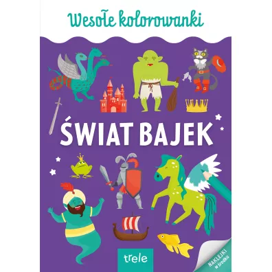 wiat bajek. Kolorowanka A4