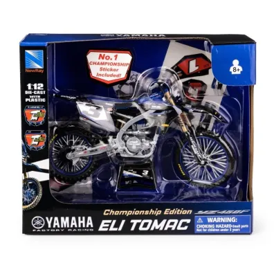 Yamaha YZ450F Star racing team Eli Tomac 2022 1:12 Daffi