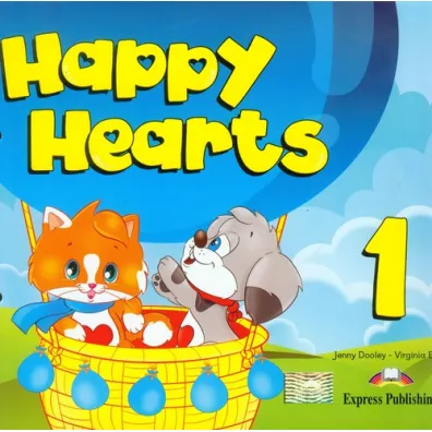 Happy Hearts 1 Pack (PB, CD, DVD) - Jenny Dooley, Virginia Evans