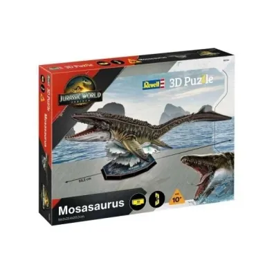 Puzzle 3D Jurassic World Rebirth - Mosasaurus Revell