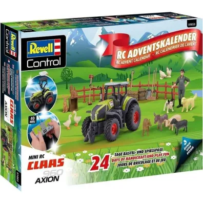 Kalendarz adwentowy RC Claas Axion Tractor 40MHz Carrera