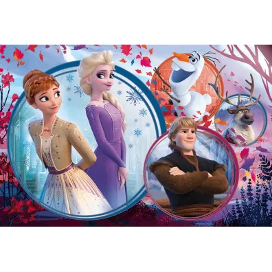 Puzzle 160 el. Siostrzana przygoda. Disney Frozen 2 Trefl