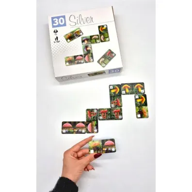 Domino grzyby Silver ALEX