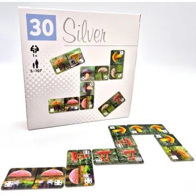 Domino grzyby Silver ALEX