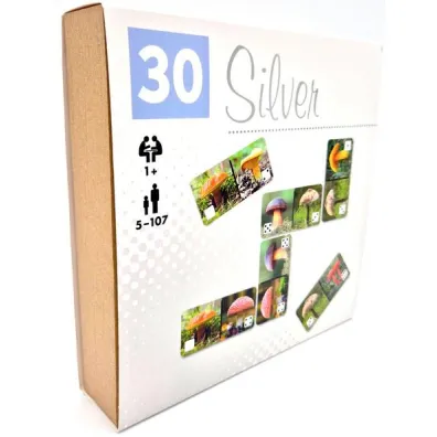 Domino grzyby Silver ALEX