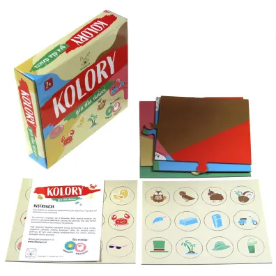 Kolory gra dla dzieci Kangur