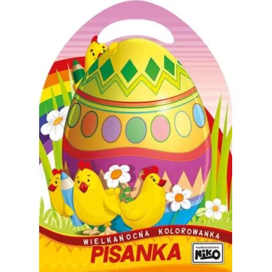 Malowanka A4 Pisanka Wielkanoc NIKO 565531 NIK