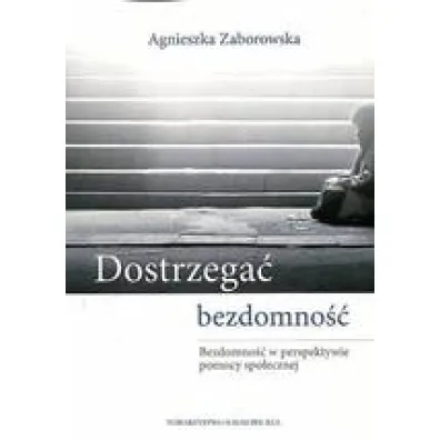Dostrzega� bezdomno��. Bezdomno�� w perspektywie pomocy spo�ecznej - Agnieszka Zaborowska