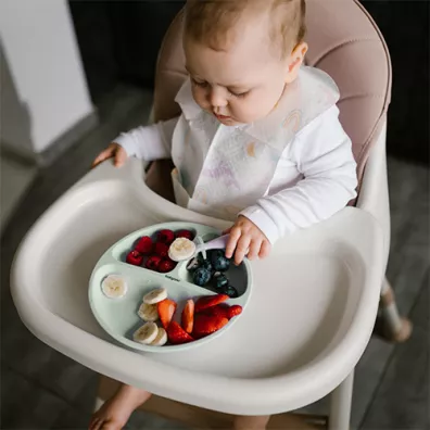 Babyono Silikonowy talerzyk z przyssawk GRATIS