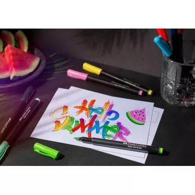 Faber-Castell Pisaki p�dzelkowe Black Edition 20 szt.