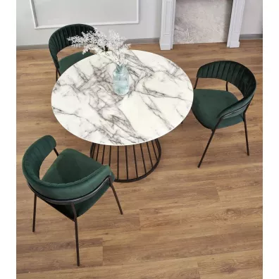St okrgy Brodway White Marble 110 cm