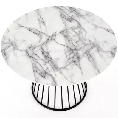 St okrgy Brodway White Marble 110 cm