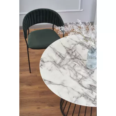 St okrgy Brodway White Marble 110 cm