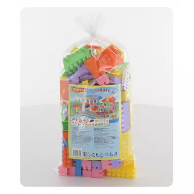 Polesie 36124 Klocki Budowniczy (181 elem. w worku )
