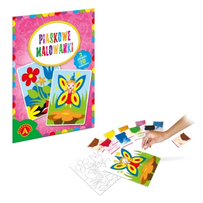 Piaskowe malowanki. Wr�zka, kwiaty Alexander