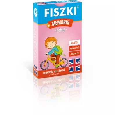 Fiszki obrazkowe. Memorki. Hobby. J�zyk angielski - Kinga Perczy�ska