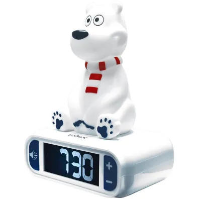 Lampka nocna budzik cyfrowy Lexibook RL800PB