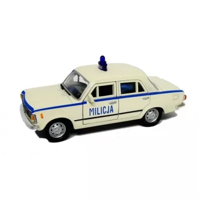 Fiat 125p 1:39 Milicja bia�y WELLY