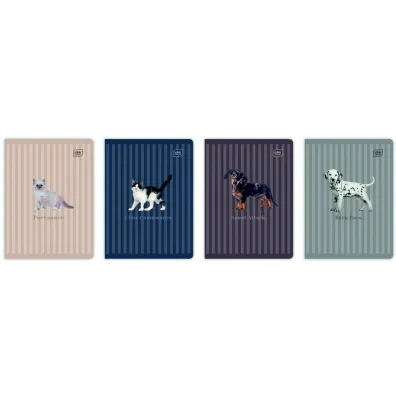 Interdruk Zeszyt A5/60k kratka - Puppy Sign, 1 szt