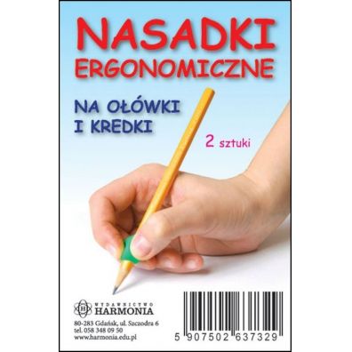 Harmonia Nasadki ergonomiczne na owek i kredki 2 szt.