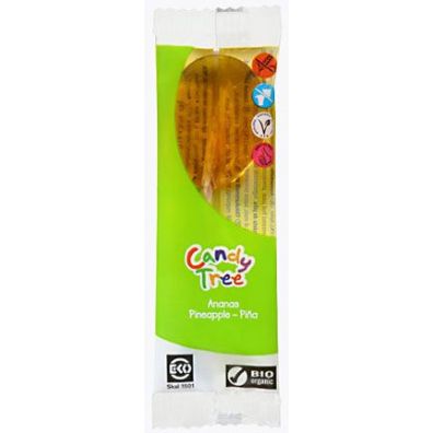 Candy Tree Lizak o smaku ananasowym bezglutenowy 13 g Bio