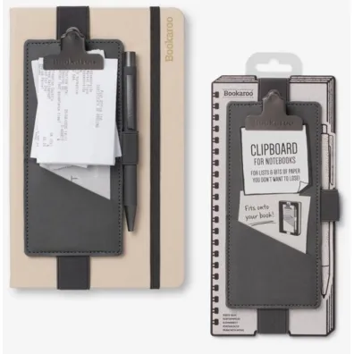 If Bookaroo Clipboard for Notebooks - szara