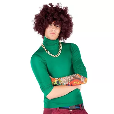 Peruka afro XXL br�zowa