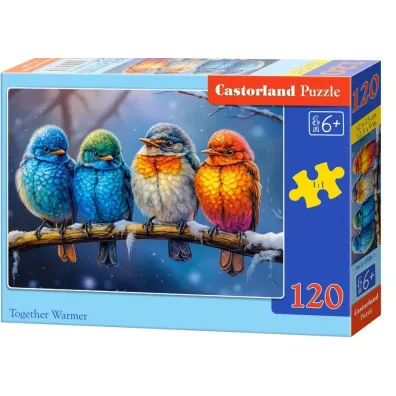 Puzzle 120 el. Together Warmer Castorland