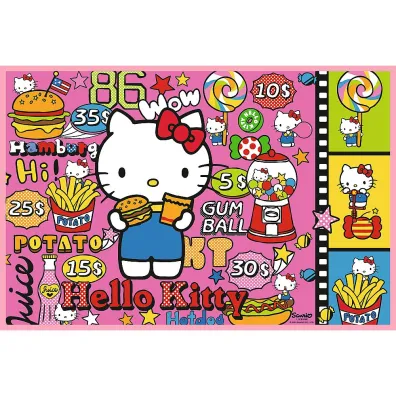 Puzzle 2x200 el. Hello Kitty i przyjaciele Trefl