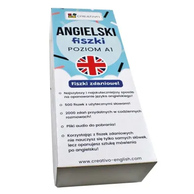 Angielski fiszki zdaniowe. Poziom A1 - Pawe� Dwornik