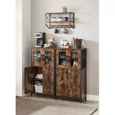 Songmics Witryna industrialnaowa 108 cm
