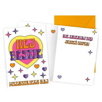 Kukartka Karnet PR Urodziny - Hej Bestie PR-591