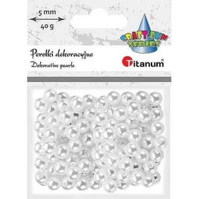 Titanum Pere�ki 8 mm bia�y 40g