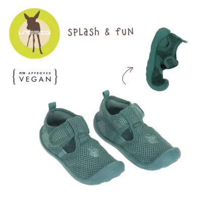 Lassig Sandaki do wody i na pla Splash & Fun green, rozm. 23