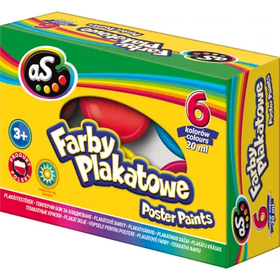 Astra Farby plakatowe 6 x 20 ml
