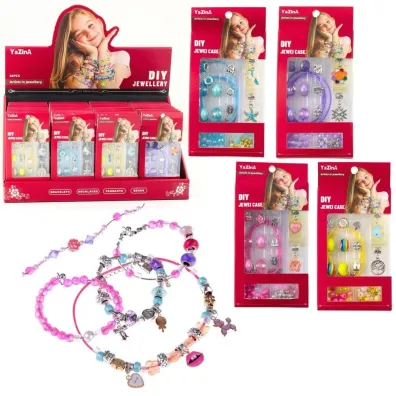 Zestaw DIY do robienia bransoletek MIX LeanToys