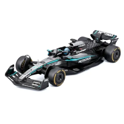 Bburago model 1:43 bolid f1 mercedes amg w16 2025 george russell bburago 18-38238