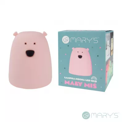 Marys MARY S lampka LED Mi� ma�y r�owy RGB WW /NB