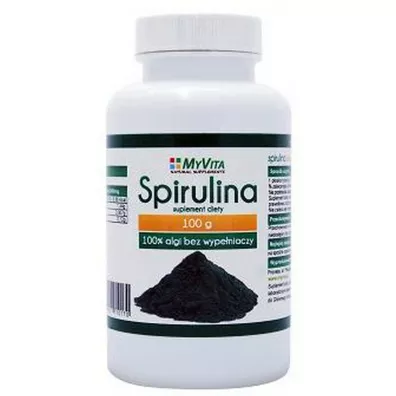 MyVita Spirulina w proszku - suplement diety 100 g