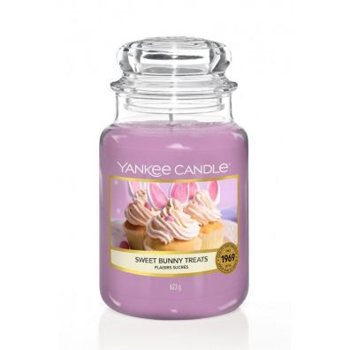 Yankee Candle Large Jar duża świeczka zapachowa Sweet Bunny Treats 623 g