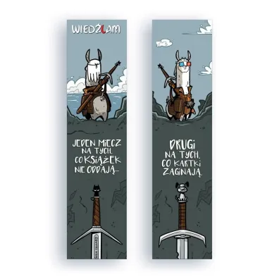 Molom Zak�adka kartonowa - Dwa miecze