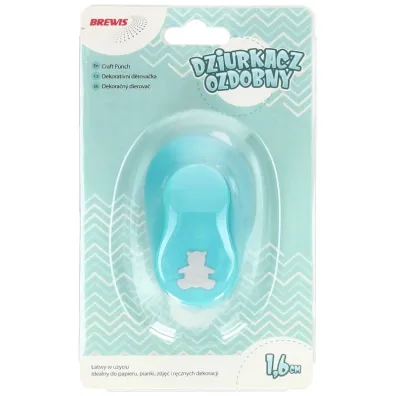 Brewis Dziurkacz ozdobny - Mi� 1,6cm MIX