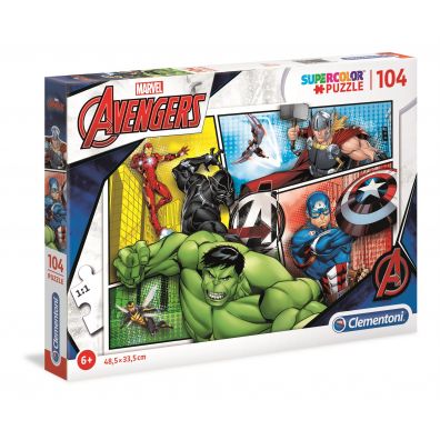 Puzzle 104 el. The Avengers Clementoni