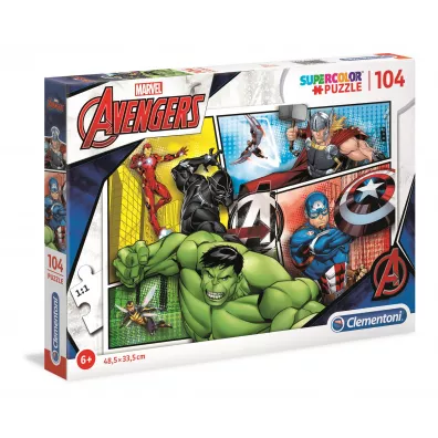 Puzzle 104 el. The Avengers Clementoni