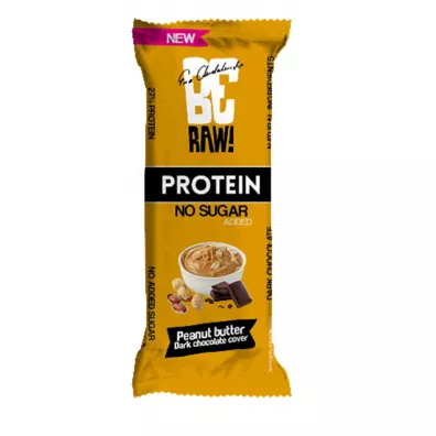 BeRaw Baton Proteinowy - maso orzechowe, 27% biaka WPC80 40 g
