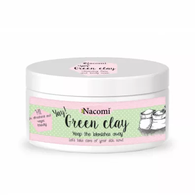 Nacomi Green Clay zielona glinka nawil�aj�ca 65 g