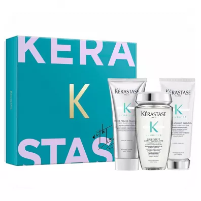 Kerastase Zestaw Symbiose szampon + odywka do wosw i skry gowy + micro-peeling 250 ml + 2 x 200 ml