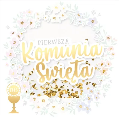 Kukartka Karnet Primus Komunia KPE-0231