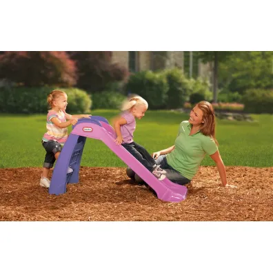 Zje�d�alnia First Slide pink/purple Little Tikes